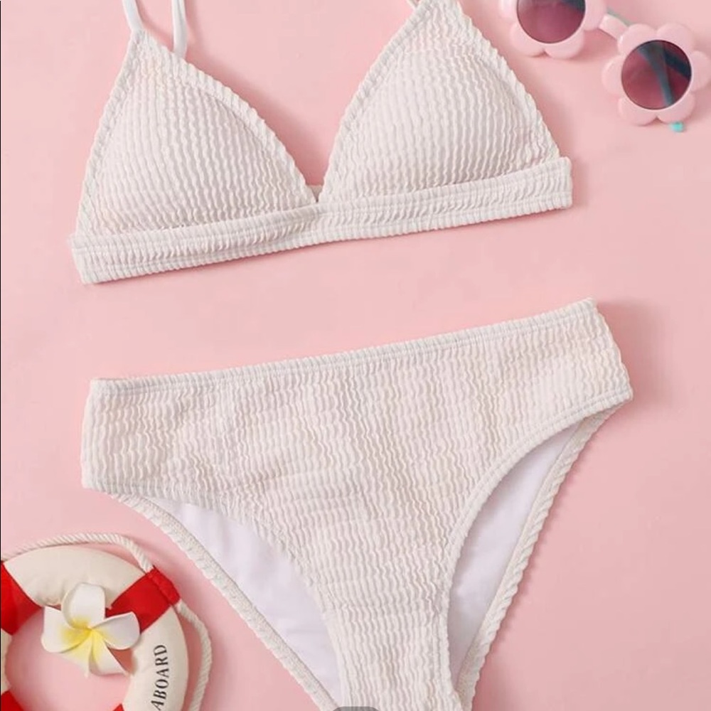 Smocked Bikini Swimsuit